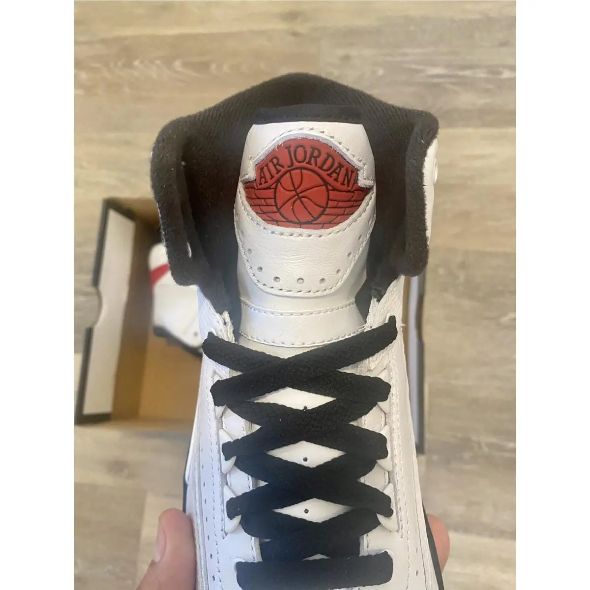 Nike shoes - Air Jordan 2 Retro - Air Retro - DX2591-106 - White-Black-Varsity Red (UPC: 196152074010) 6