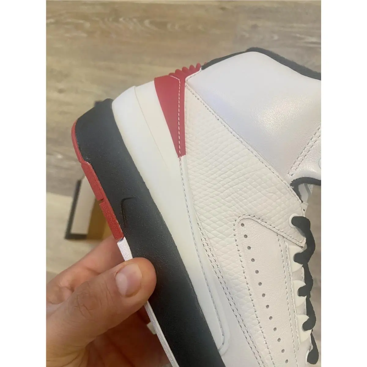 Nike shoes - Air Jordan 2 Retro - Air Retro - DX2591-106 - White-Black-Varsity Red (UPC: 196152074010) 7