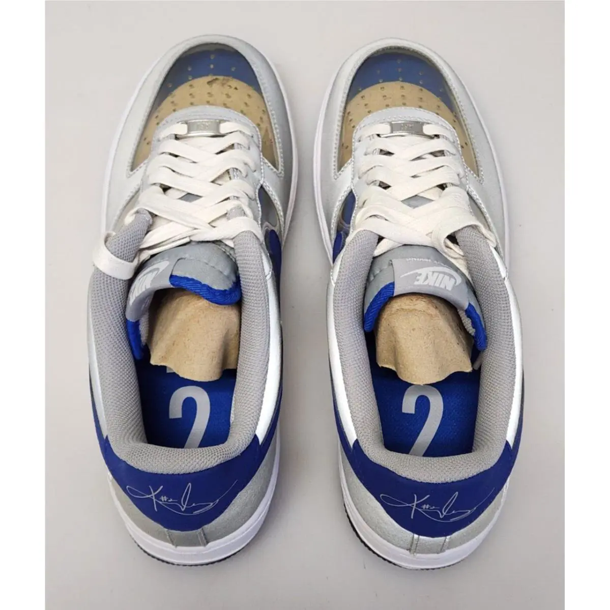Nike shoes - Nike Air Force 1 CMFT Signature QS - 687843-002 - Gray (UPC: 666032463192) 5