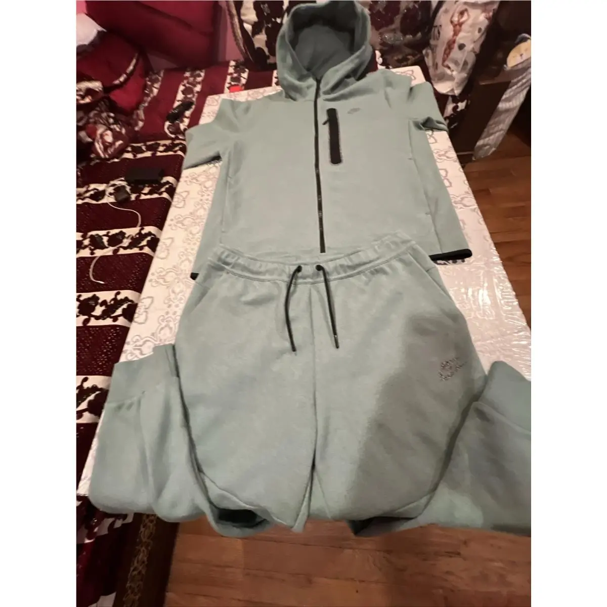 Nike clothing - Nike Tech - Tech - DR9162-361 DR9150-361 - Bicoastal / Heather (UPC: 0196152558374) 3