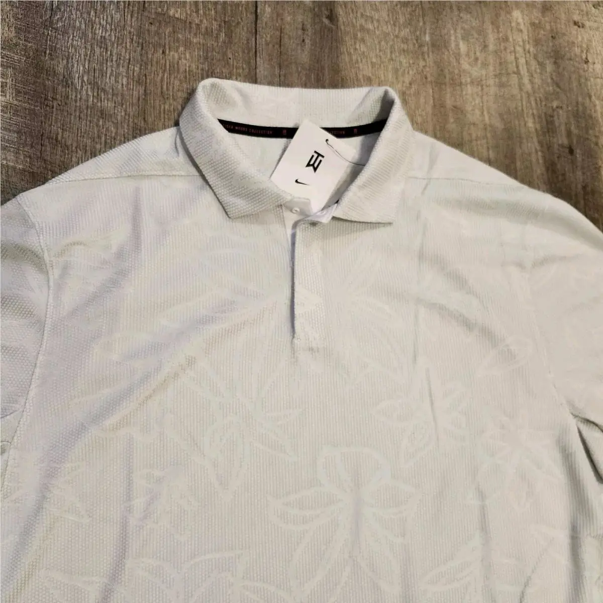 Nike clothing - TIger Woods ADV First Major Win Anniversary Polo - Photon Dust White Black 0