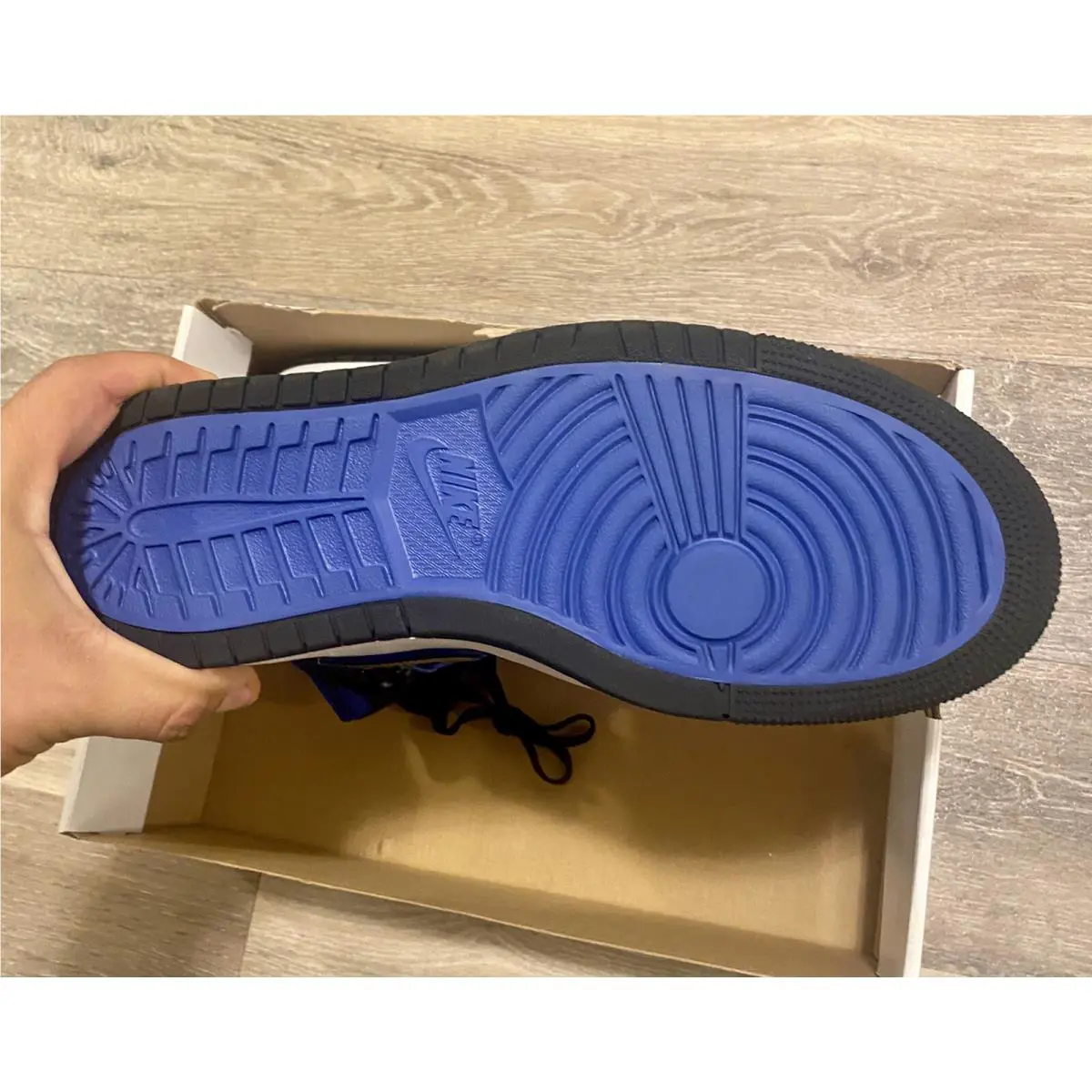 Nike shoes - Women`s Air Jordan 1 Acclimate - DC7723 401 - Game Royal / Black-White (UPC: 196151810596) 9