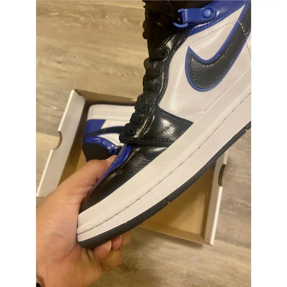 Nike shoes - Women`s Air Jordan 1 Acclimate - DC7723 401 - Game Royal / Black-White (UPC: 196151810596) 2