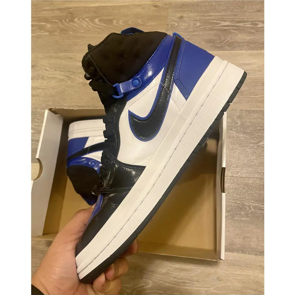 Nike shoes - Women`s Air Jordan 1 Acclimate - DC7723 401 - Game Royal / Black-White (UPC: 196151810596) 3