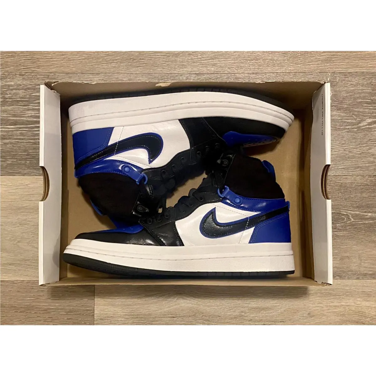 Nike shoes - Women`s Air Jordan 1 Acclimate - DC7723 401 - Game Royal / Black-White (UPC: 196151810596) 5