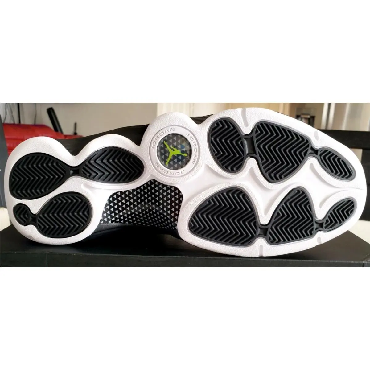 Nike shoes - Jordan Jumpman Team - Jumpman Team - 819175-102 - WHITE/VOLT-BLACK-WOLF GREY (UPC: 00193145686274) 5