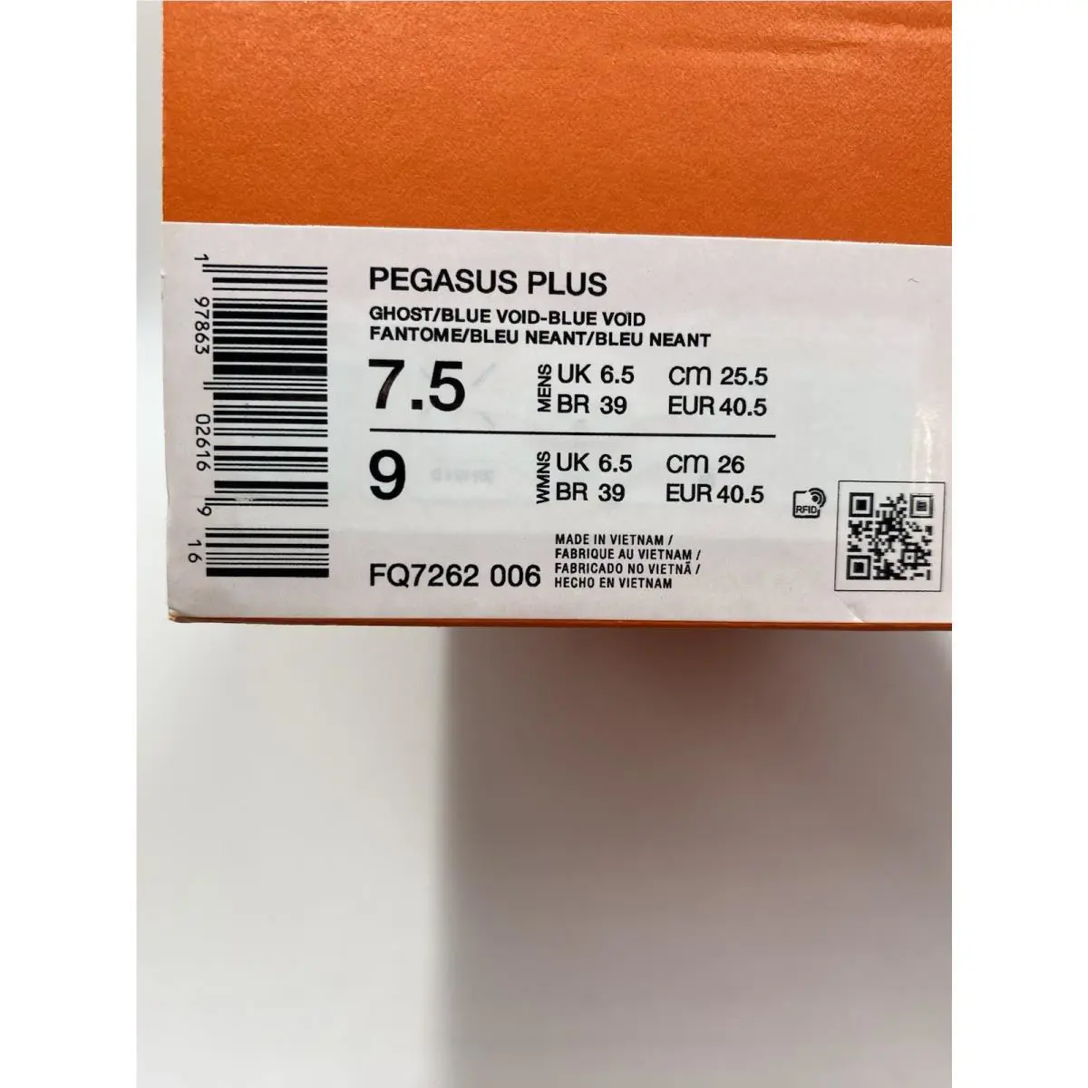 Nike shoes - Nike Pegasus Plus - Pegasus Plus - FQ7262 006 - Ghost/Blue Void (UPC: 197863026169) 6
