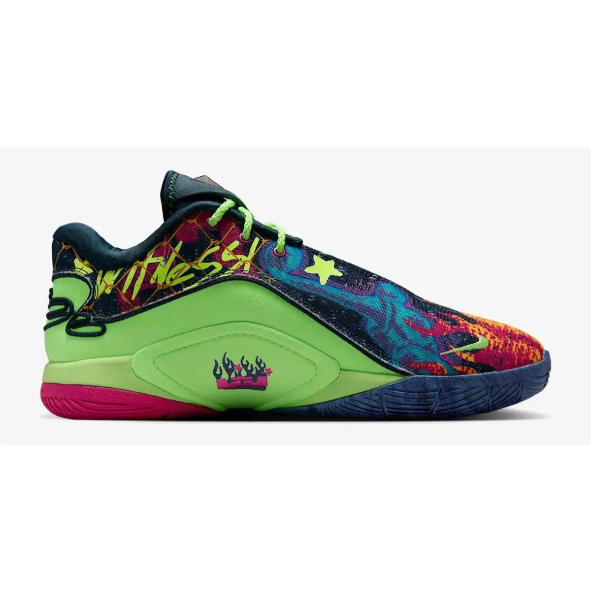 Nike shoes - Nike Lebron XXII BW - Lebron XXII - HV8451400 - Blustery/Fireberry-Ghost Green 1