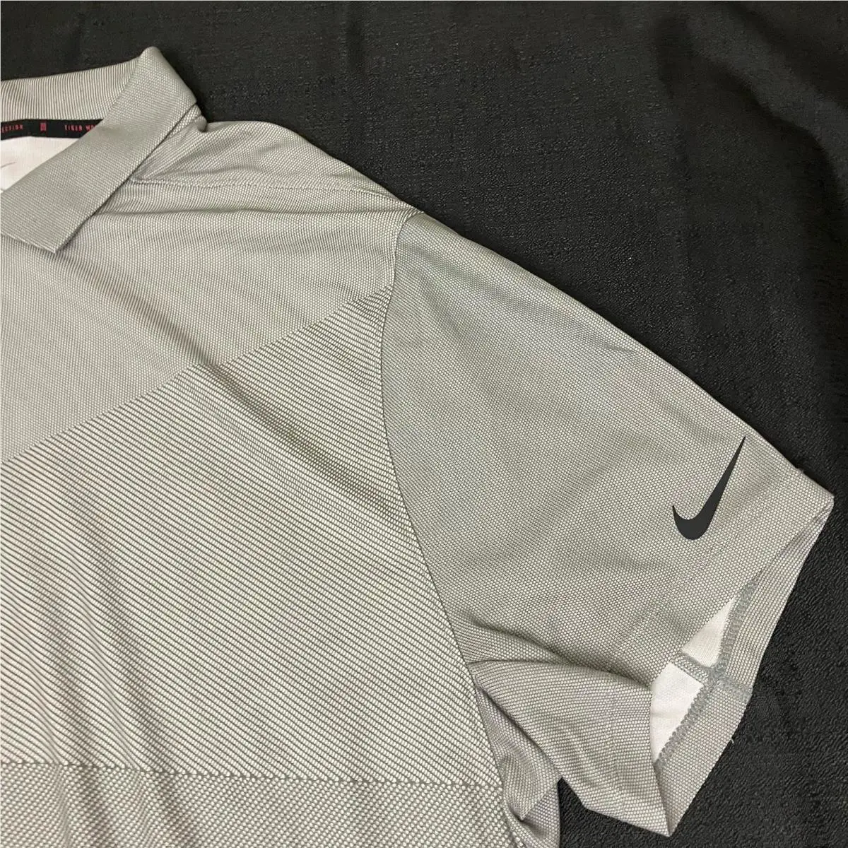 Nike clothing - Tiger Woods ADV Polo - Tiger Woods ADV Polo - Photon Dust Black 5