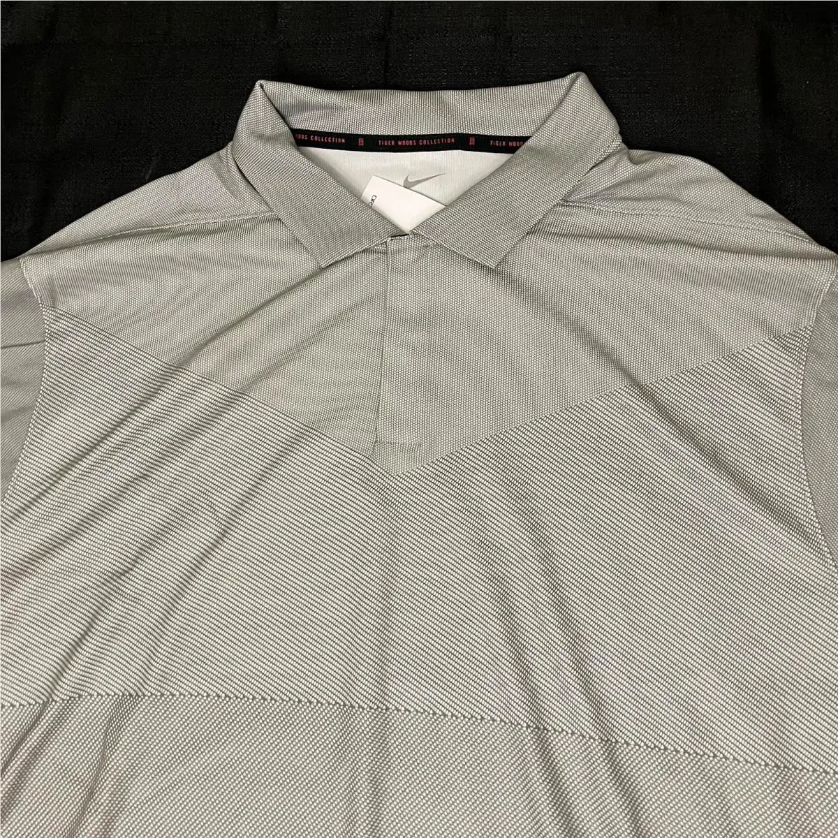 Nike clothing - Tiger Woods ADV Polo - Tiger Woods ADV Polo - Photon Dust Black 6