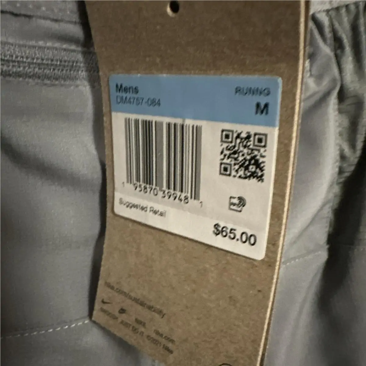 Nike clothing - Flex Stride Hybrid - Flex Stride Hybrid - black and gray (UPC: 579830399375) 1