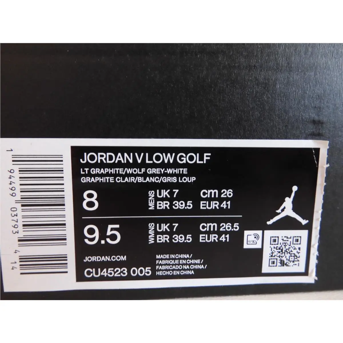 Nike shoes - Jordan Golf - Golf - Gray (UPC: 194499037934) 4