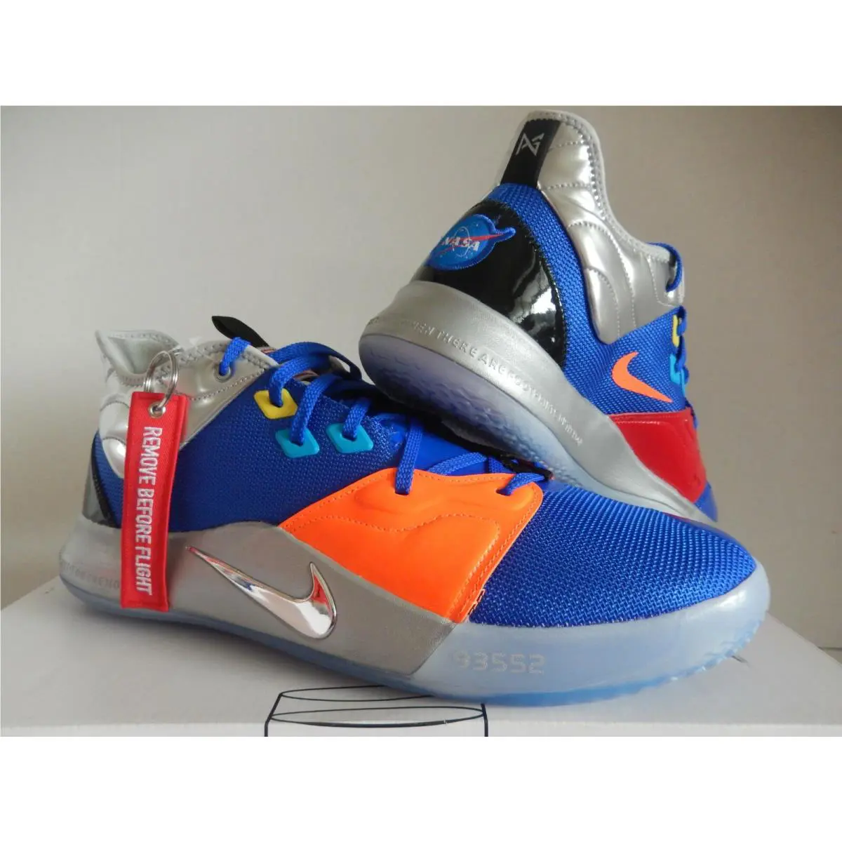 Nike shoes - PG 3 - Blue (UPC: 193151687340) 0