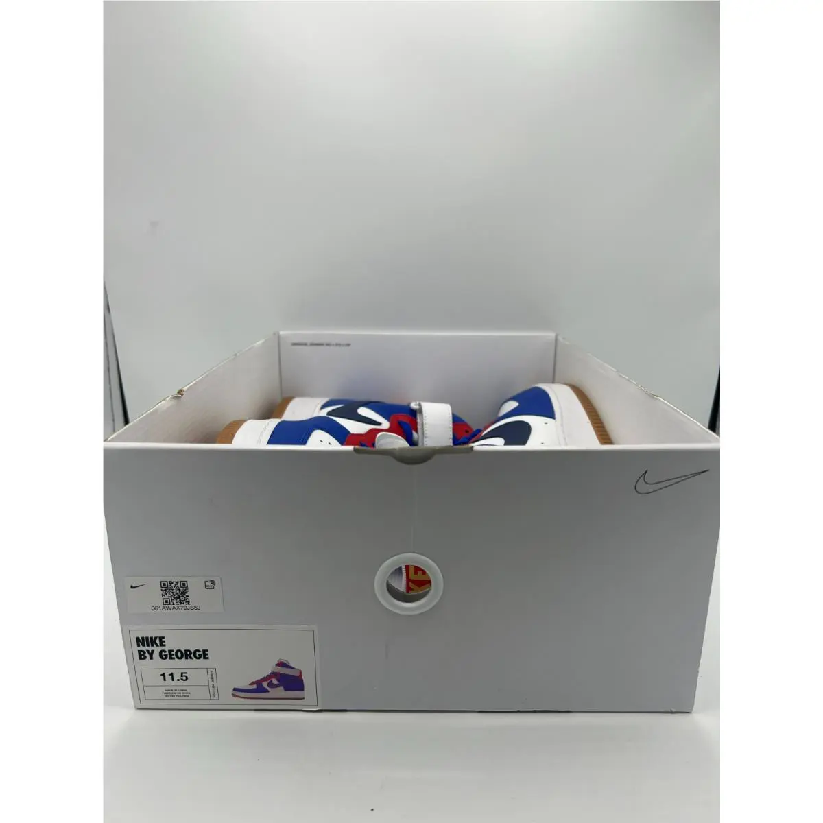 Nike shoes - Nike Air Force 1 High - Blue 4
