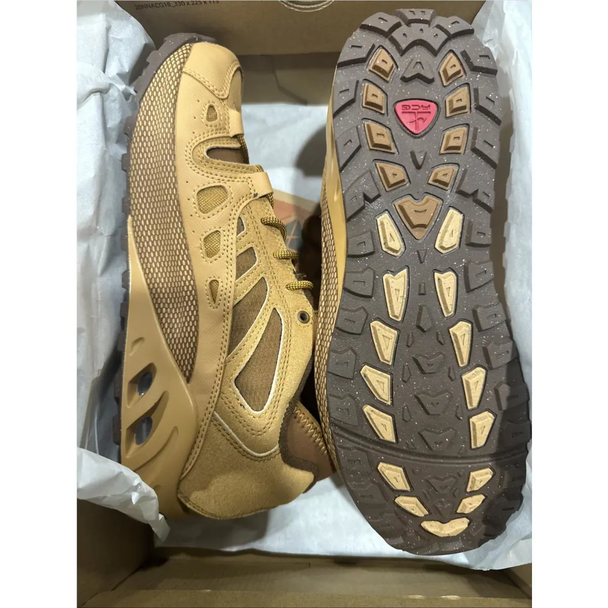 Nike shoes - Nike Air ACG - Air ACG - FV2925-200 - Flax/Cacao Wow/Light British Tan/Gym Red 2