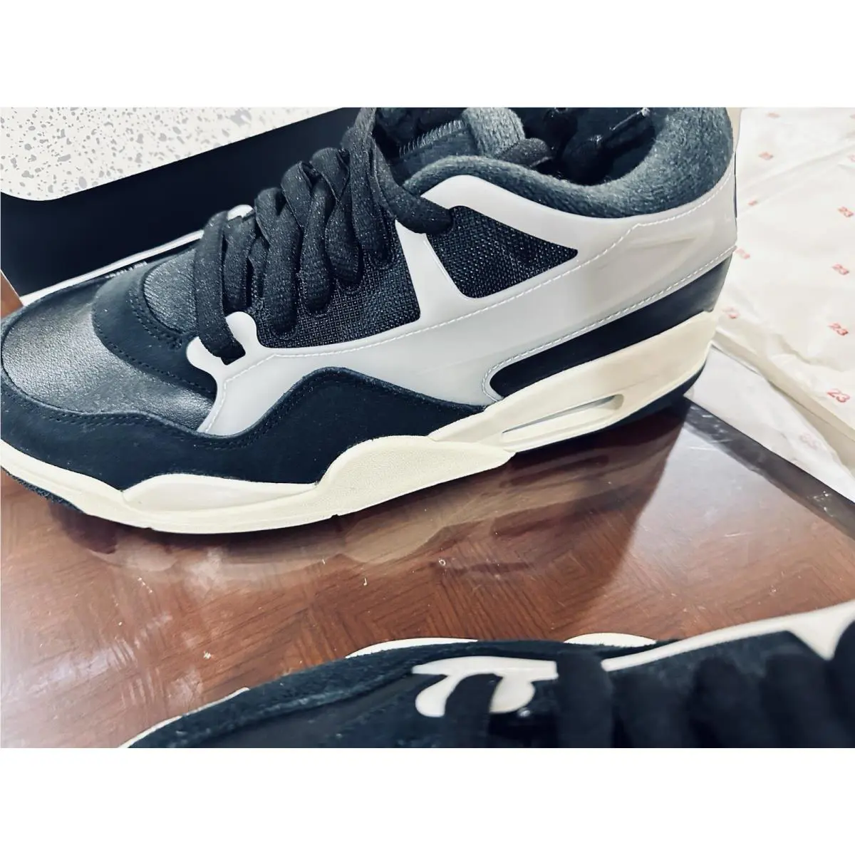 Nike shoes - Air Jordan 4 RM - Air - Black 7