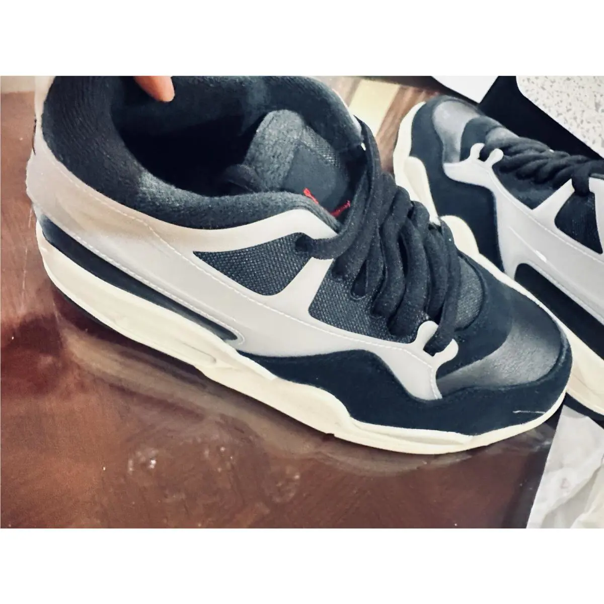 Nike shoes - Air Jordan 4 RM - Air - Black 8