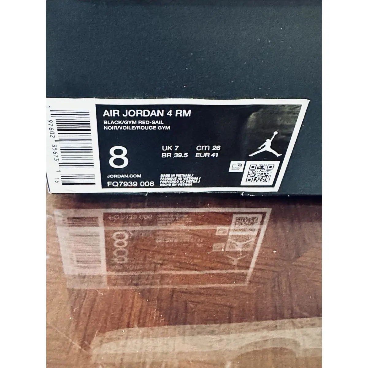 Nike shoes - Air Jordan 4 RM - Air - Black 11