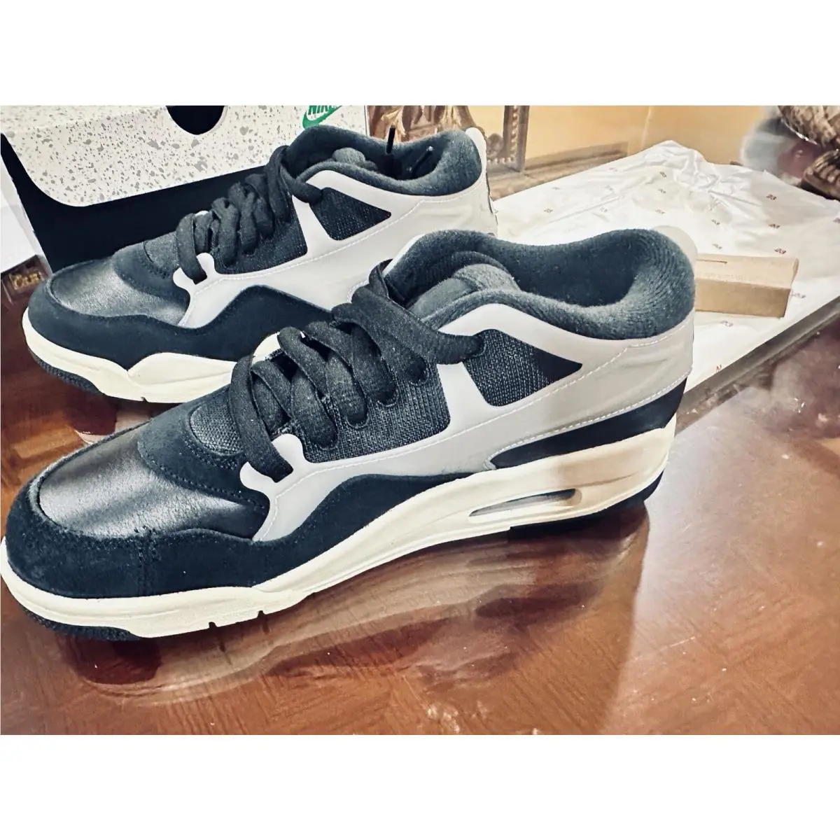 Nike shoes - Air Jordan 4 RM - Air - Black 6