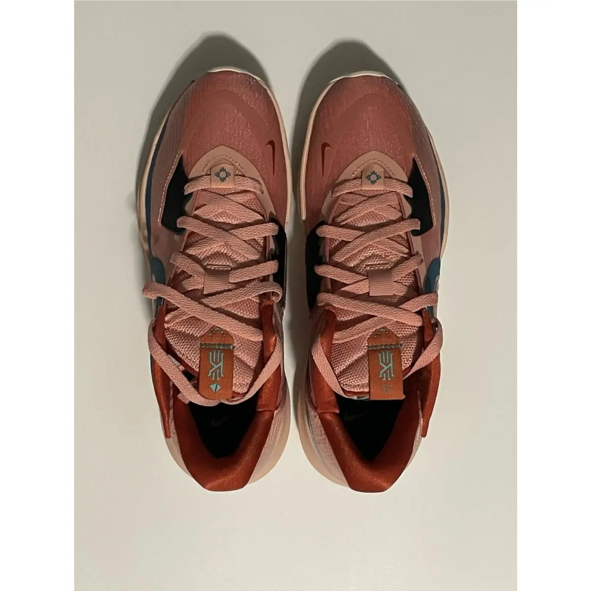 Nike shoes - Nike Kyrie Low 5 - Kyrie Low - DJ6012-800 - LT Madder Root/Bright Spruce (UPC: 0195869091457) 2