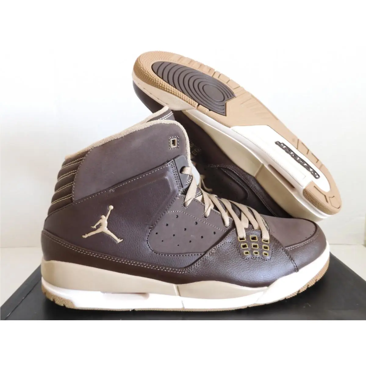 Nike Air Jordan SC-1 Baroque Brown-filbert-natural SZ 15 Rare 538698-205