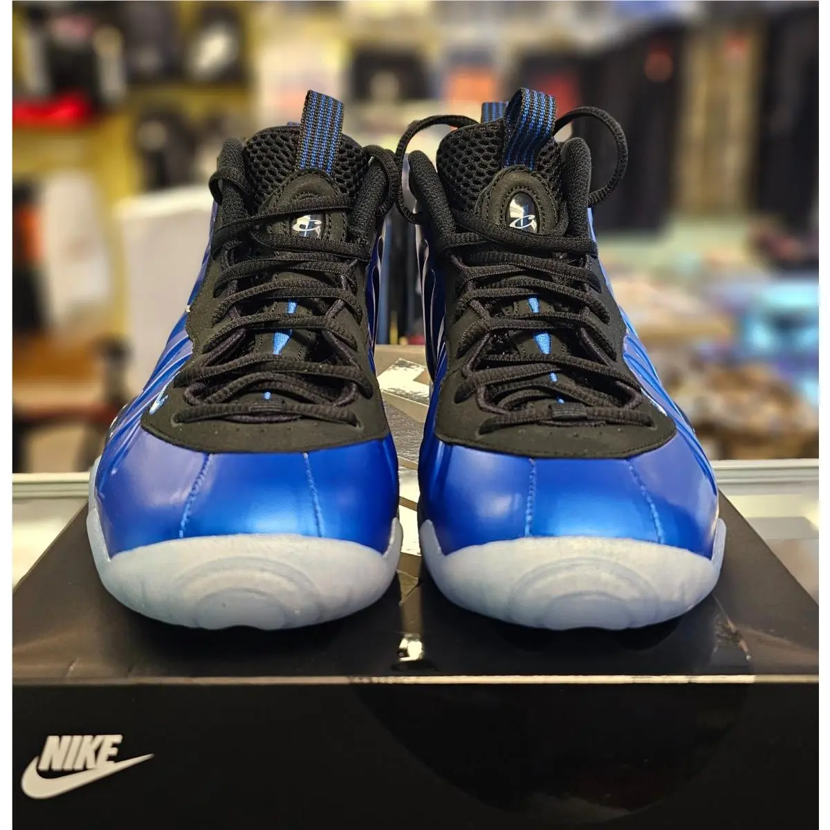 Nike shoes - Nike Little Posite - Little Posite - Blue (UPC: 00197597210704) 0