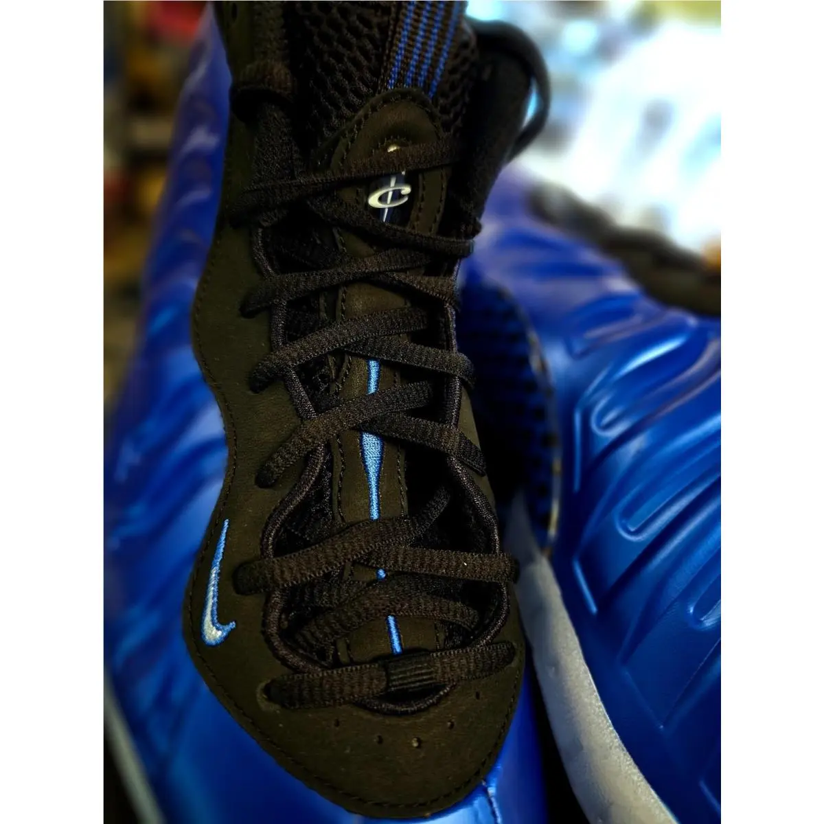 Nike shoes - Nike Little Posite - Little Posite - Blue (UPC: 00197597210704) 1