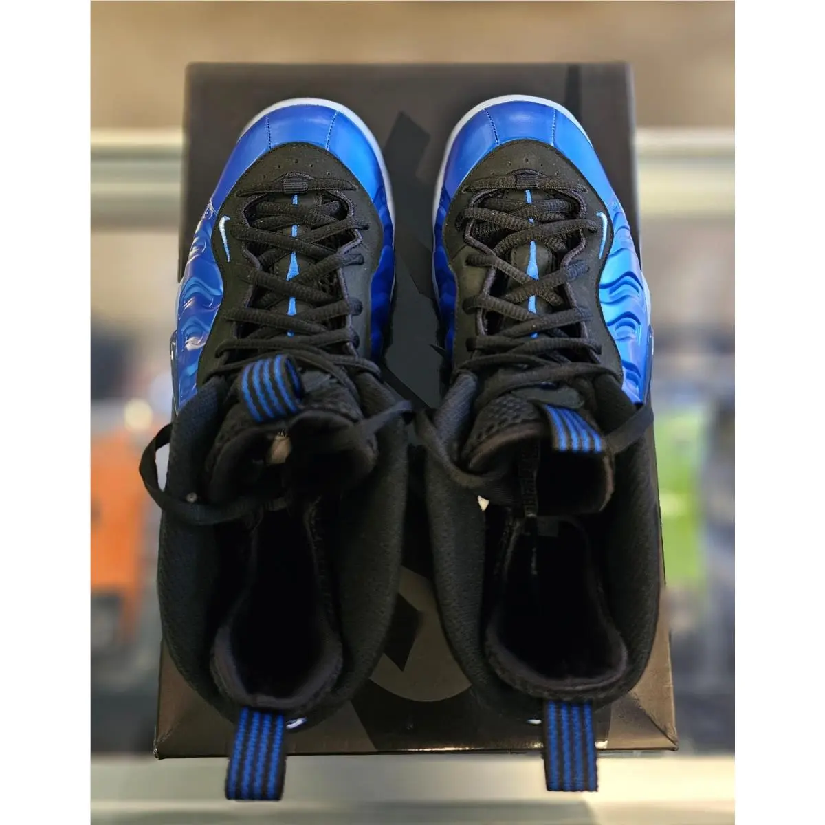 Nike shoes - Nike Little Posite - Little Posite - Blue (UPC: 00197597210704) 2