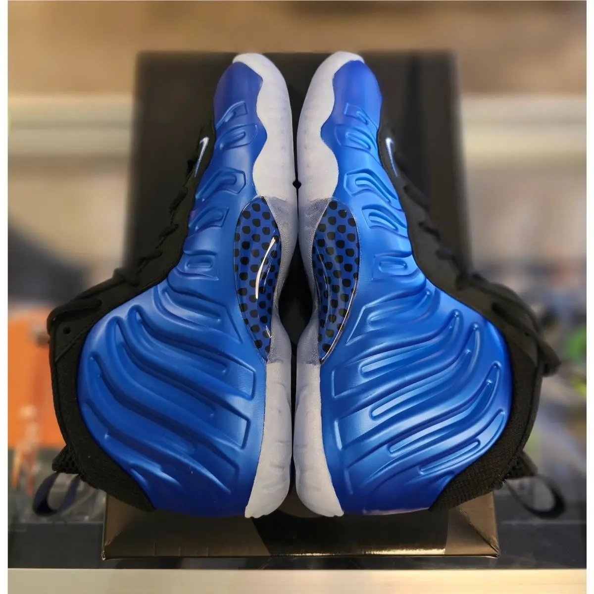 Nike shoes - Nike Little Posite - Little Posite - Blue (UPC: 00197597210704) 4