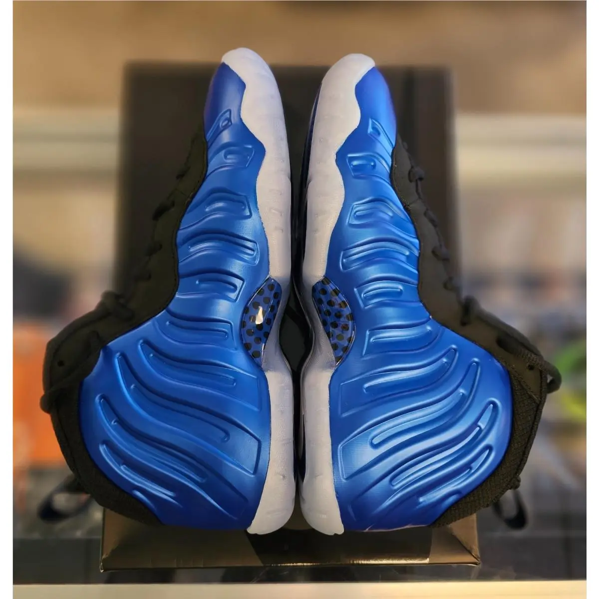 Nike shoes - Nike Little Posite - Little Posite - Blue (UPC: 00197597210704) 5