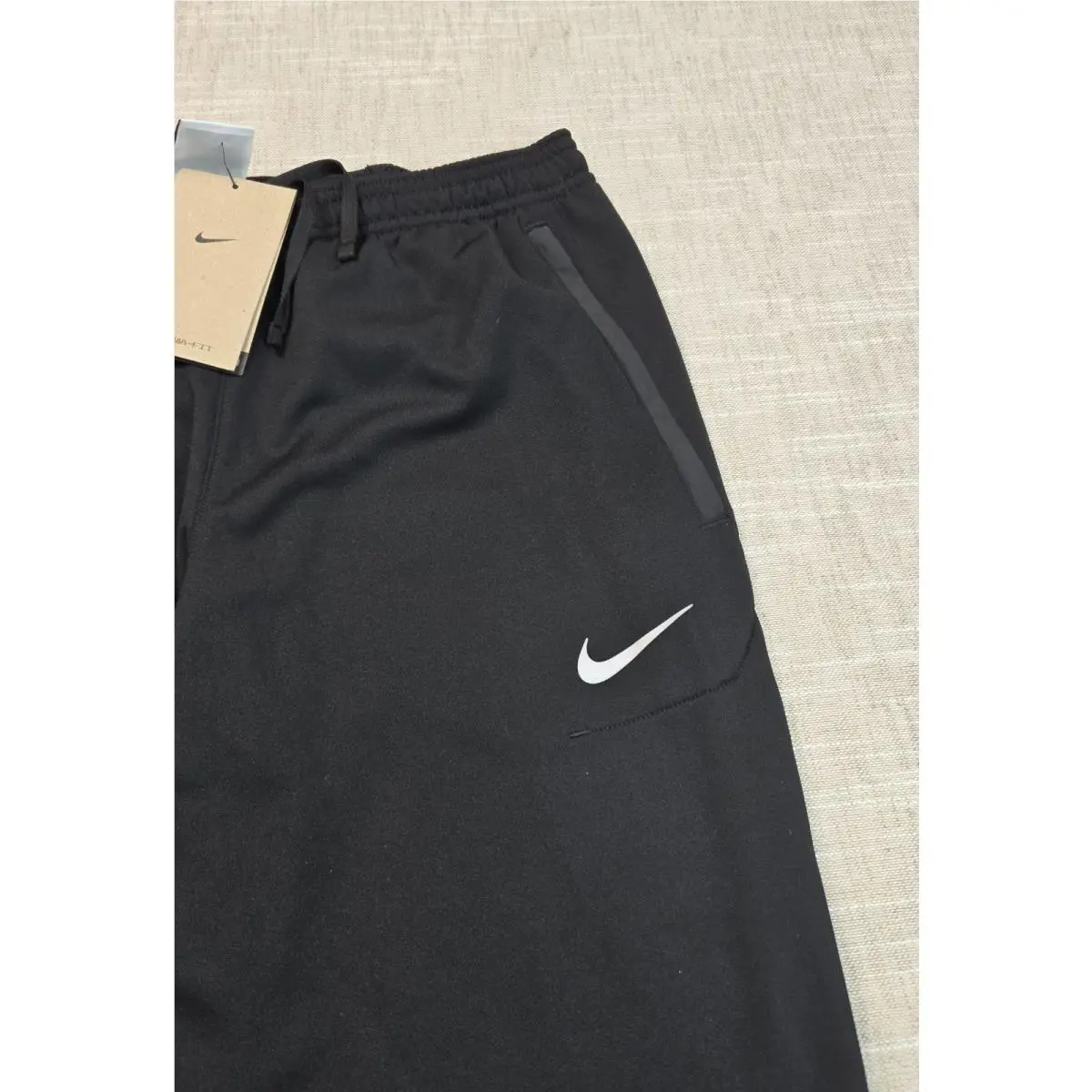 Nike clothing - NIKE Run Division Elite Running Pants Therma-FIT - DV9274-010 - Black Silver 2