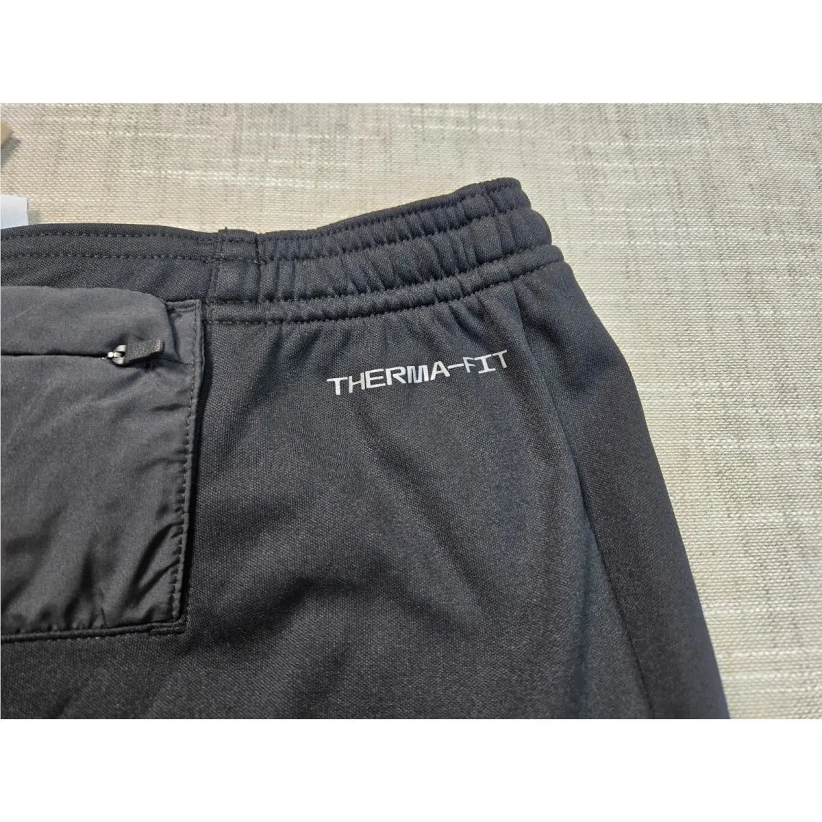 Nike clothing - NIKE Run Division Elite Running Pants Therma-FIT - DV9274-010 - Black Silver 6