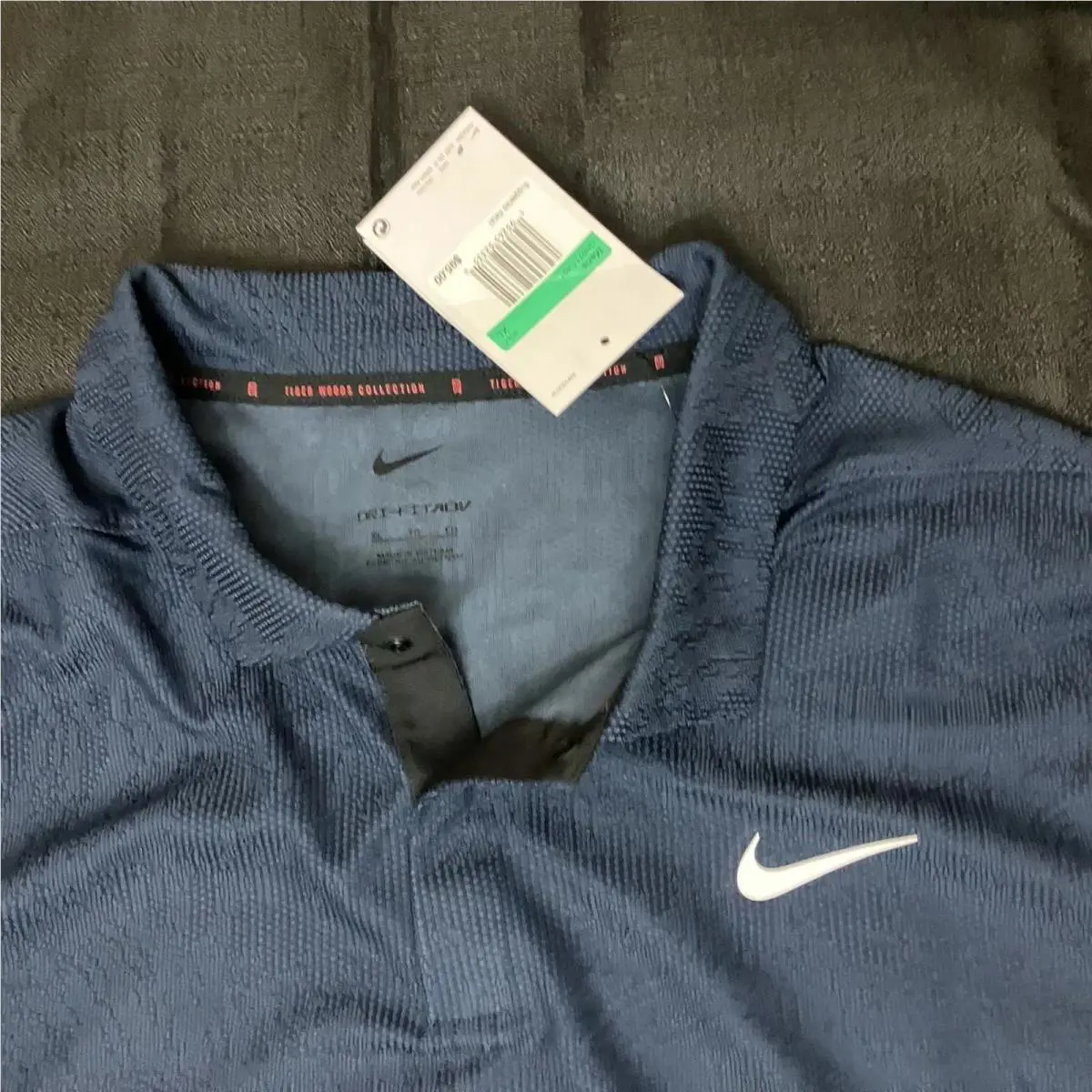 Nike clothing - TIger Woods ADV First Major Win Anniversary Polo - Midnight Navy Thunder Blue 5
