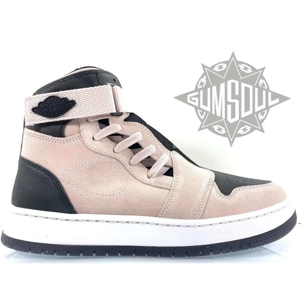 Wmns Nike Air Jordan 1 Nova XX Barely Rose Black AV4052 602 sz 11.5