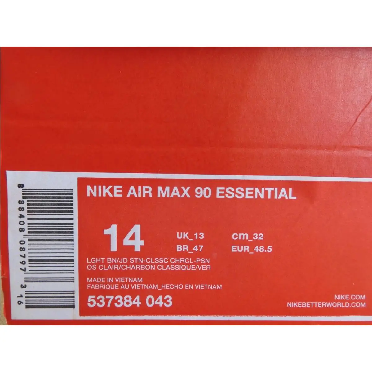 Nike shoes - Nike Air Max 90 - Air Max - 537384-043 - Brown (UPC: 888408087973) 6