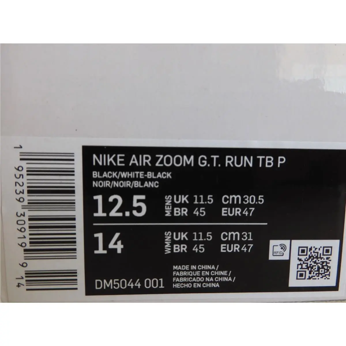 Nike shoes - Nike AIR ZOOM GT - AIR ZOOM - Black (UPC: 195239309199) 3