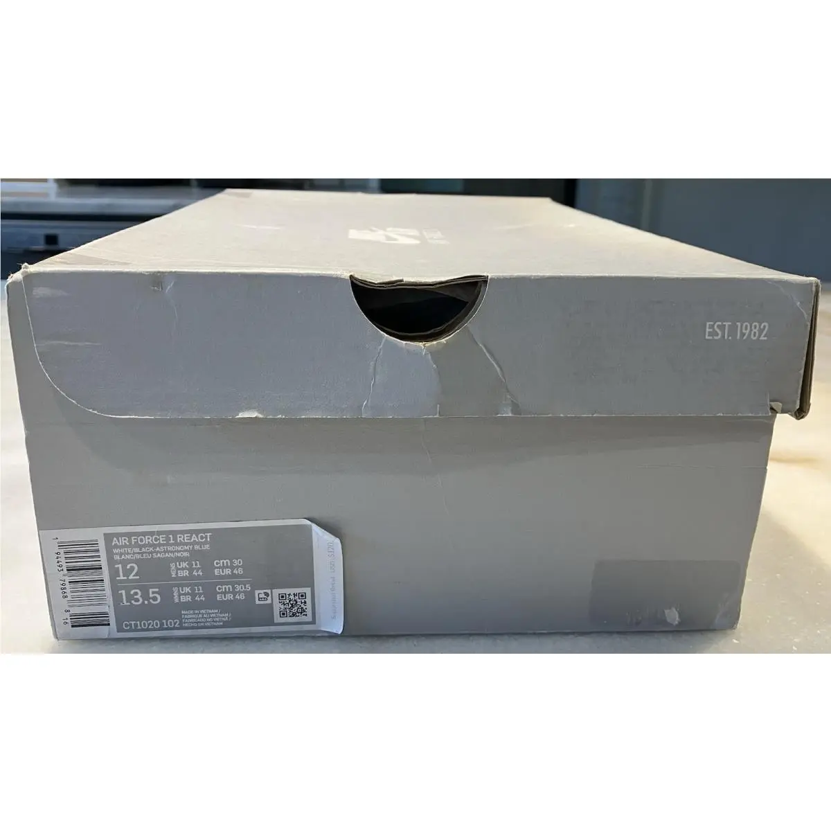 Nike shoes - Nike Air Force 1 - Air Force - CT1020-102 - White (UPC: 0194493798688) 9