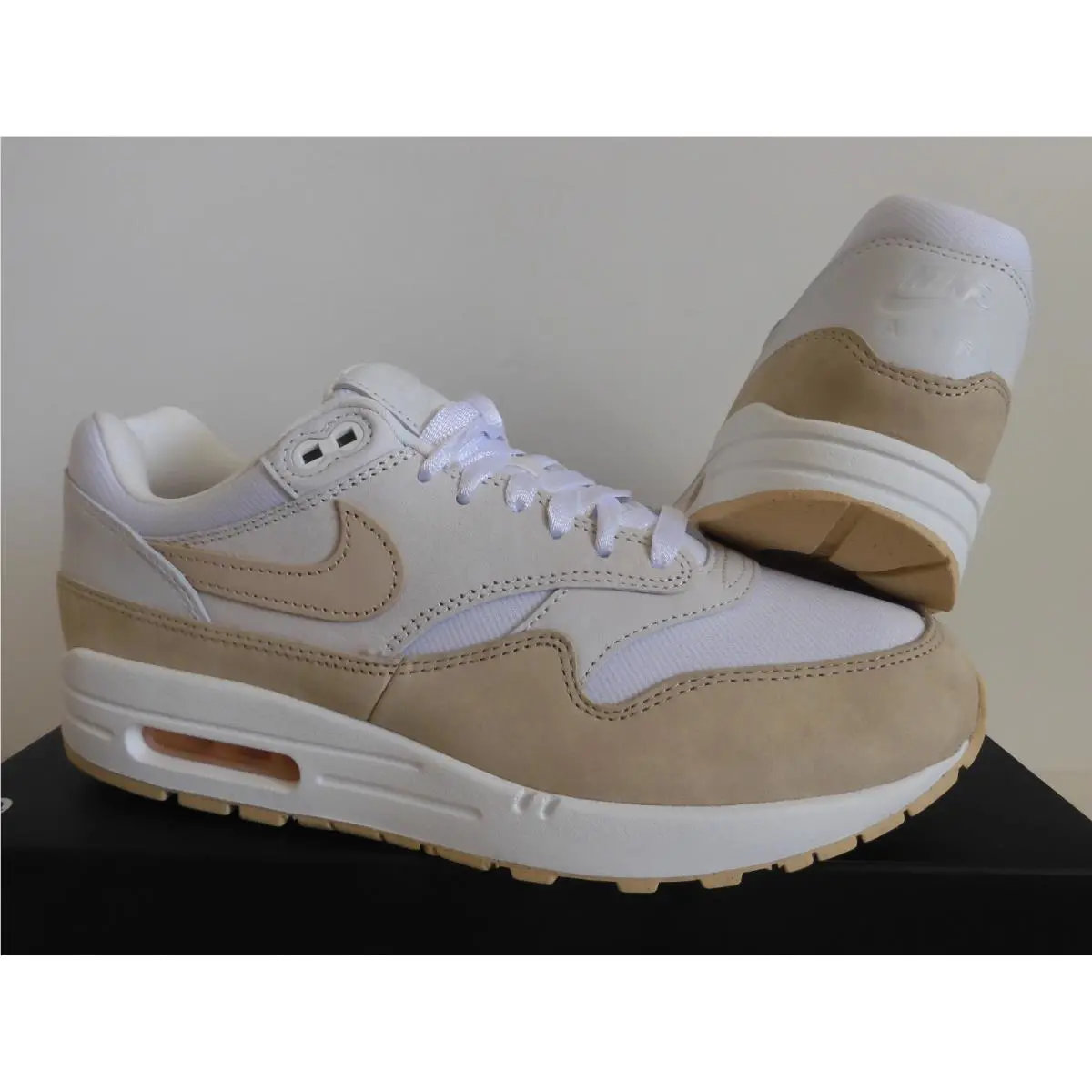 Nike shoes - Nike Air Max 1 Premium - FB5060 100 - White (UPC: 196604351324) 0