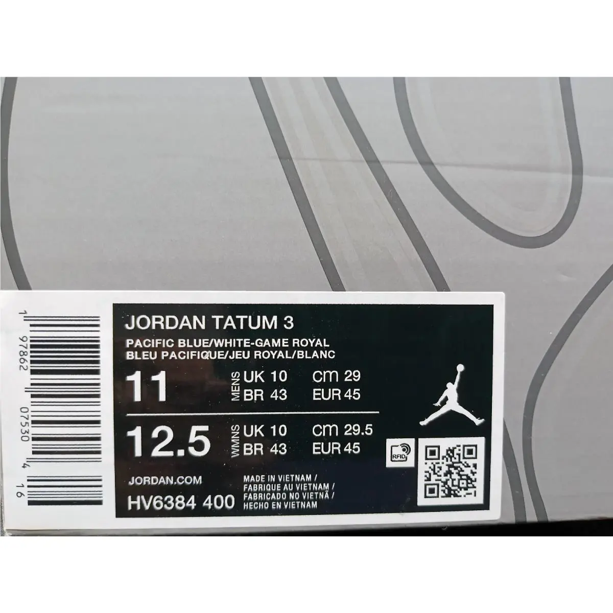 Nike shoes - Jordan Tatum 3 - Tatum - HV6384-400 - Blue (UPC: 197862085488) 4