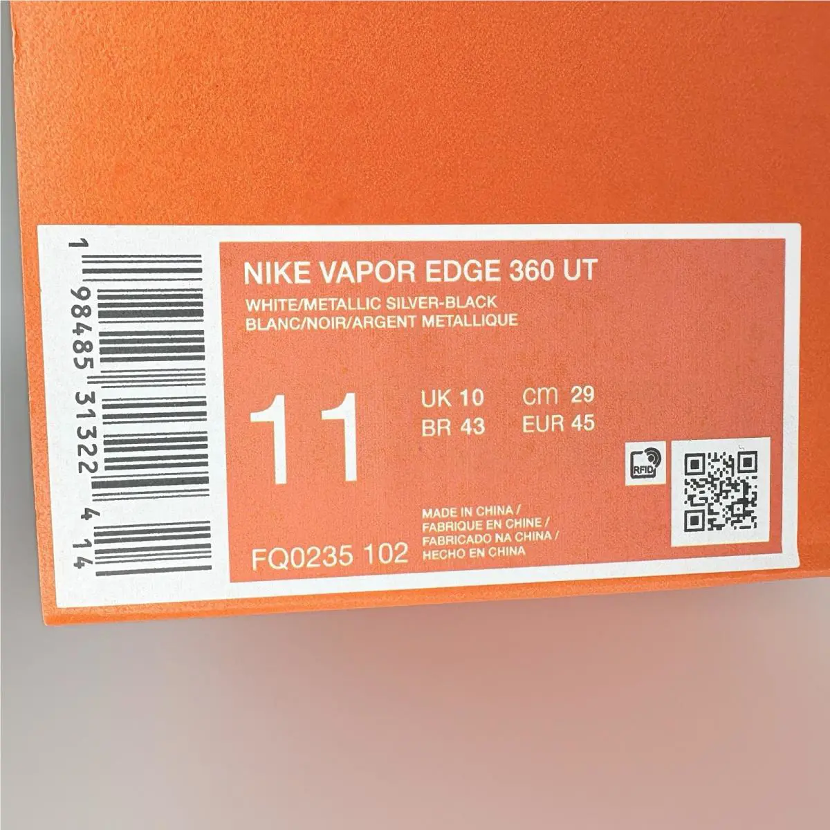 Nike shoes - Nike Vapor Edge - Vapor Edge - FQ0235-102 - White 6