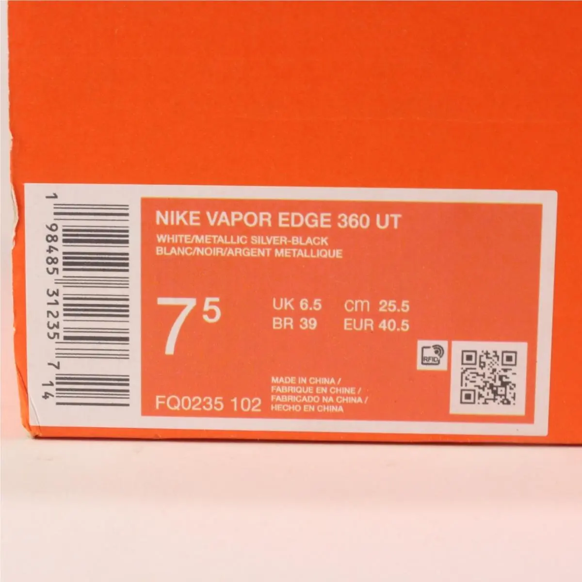 Nike shoes - Nike Vapor Edge - Vapor Edge - FQ0235-102 - White 9
