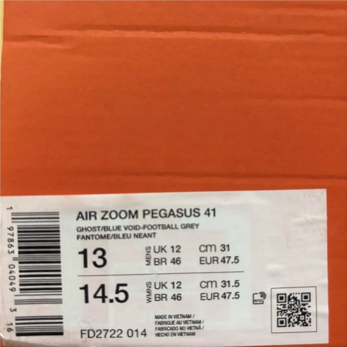Nike shoes - Nike Air Zoom Pegasus 41 - FD2722 014 - Blue 3