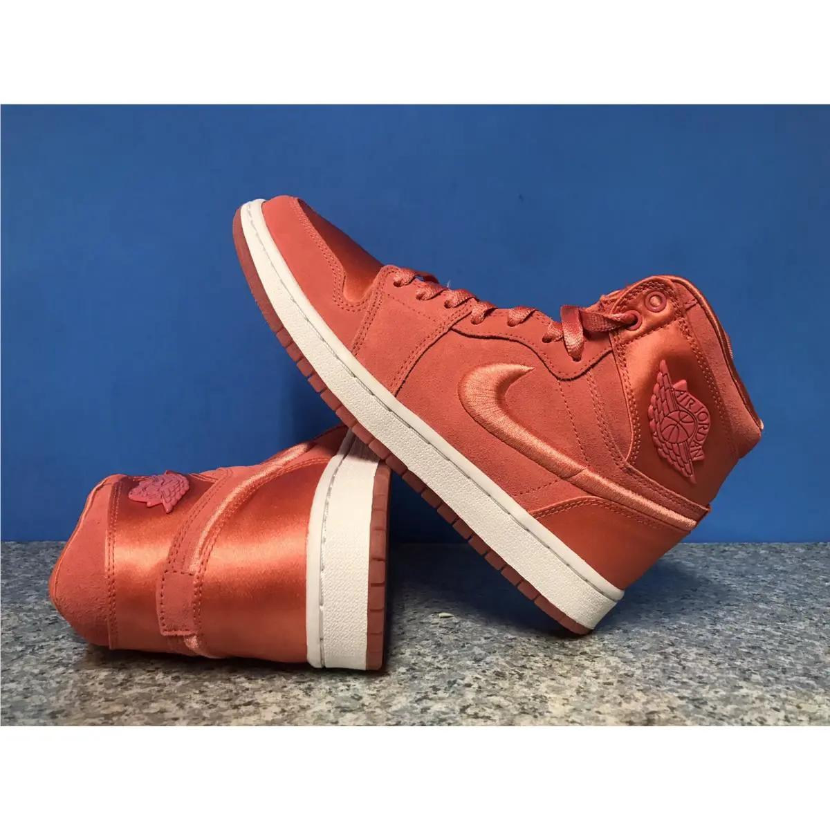 Nike shoes - Nike Air Jordan 1 - Air - AO1847-640 - Sunblush/White-Metallic Gold 0