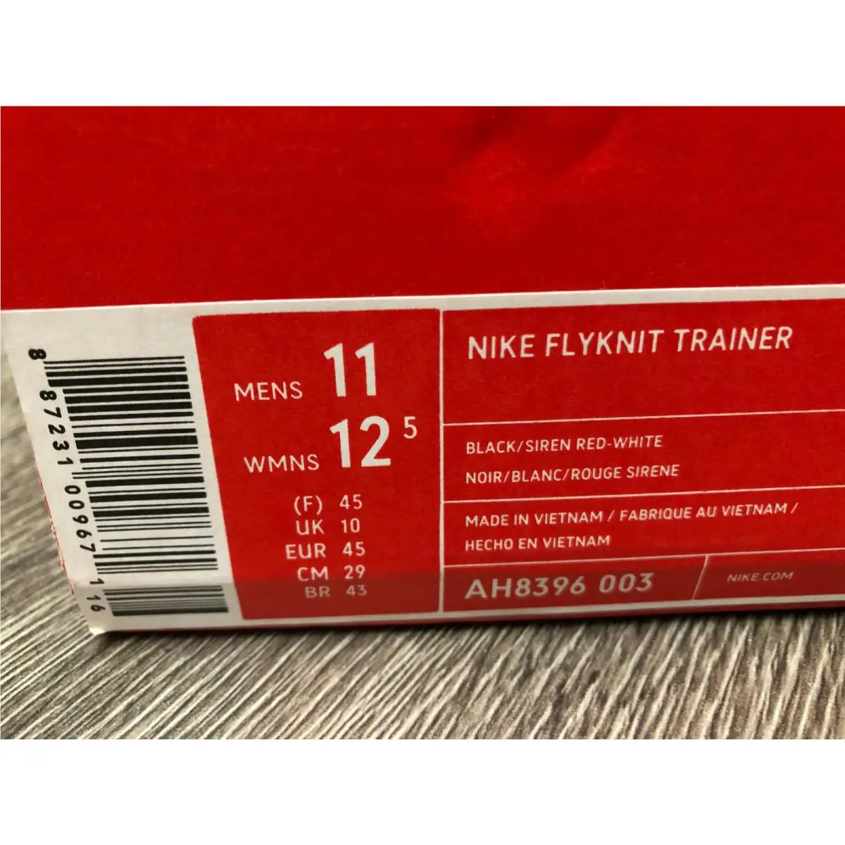 Nike shoes - Nike Flyknit Trainer - Flyknit Trainer - AH8396-003 - Multi-Color, Manufacturer: Black 9