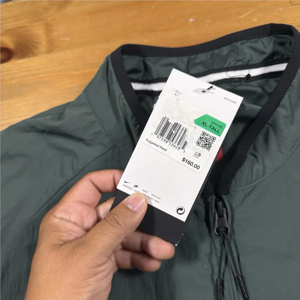 Nike clothing - Nike Tech - Tech - FZ0750-338 - Dark Green 5