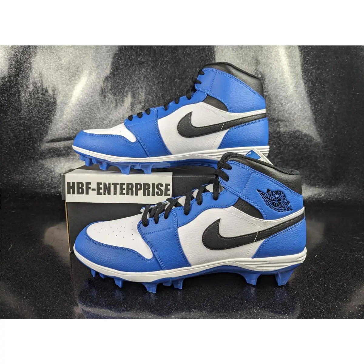 Nike shoes - Nike Air Jordan 1 Mid - FJ6805104 - Blue 0