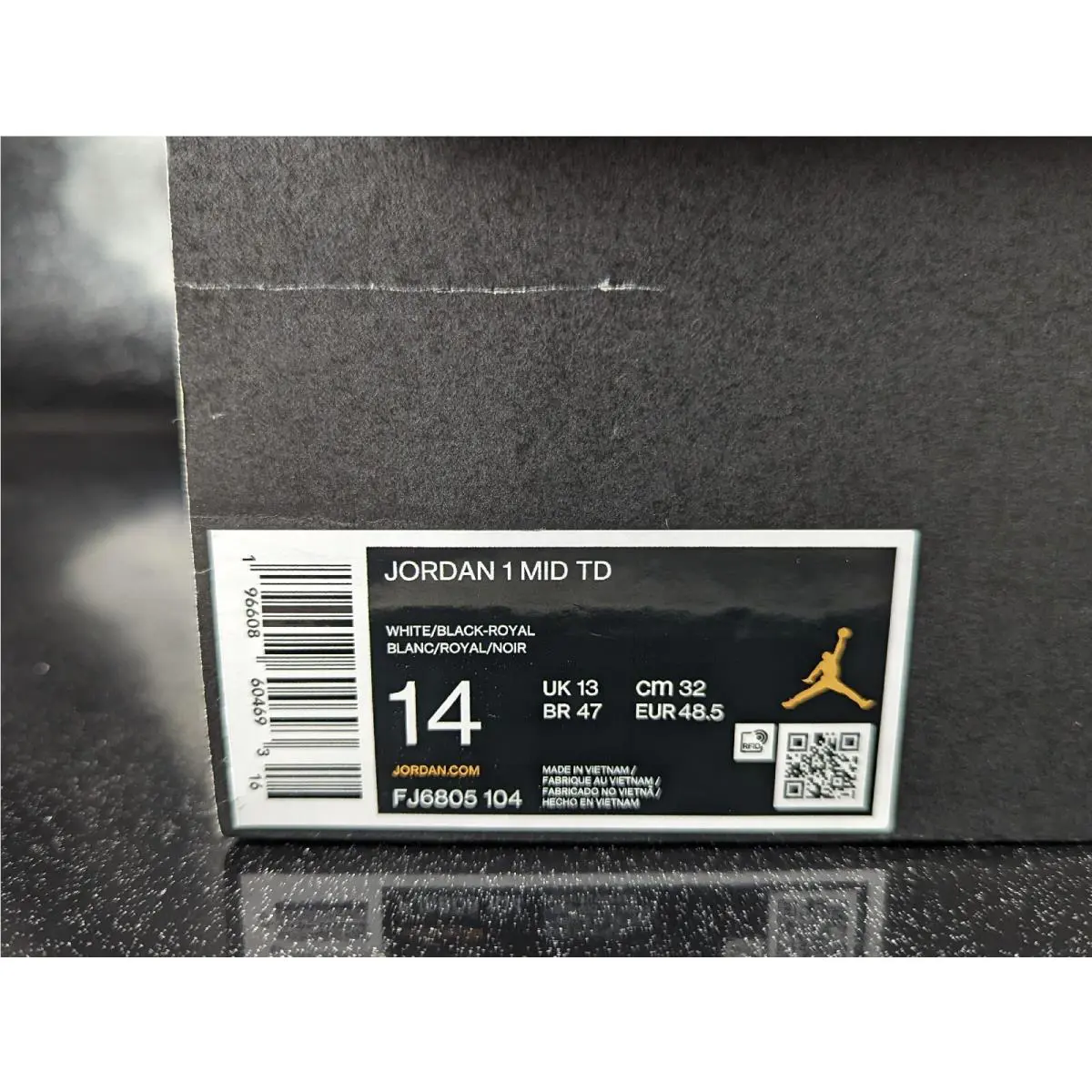 Nike shoes - Nike Air Jordan 1 Mid - FJ6805104 - Blue 7