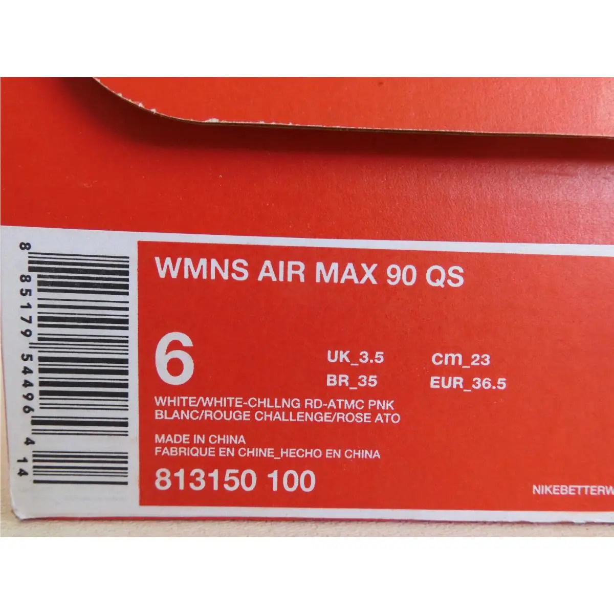 Nike shoes - Nike Air Max 90 - Air Max - 813150-100 - White (UPC: 00885179544964) 3