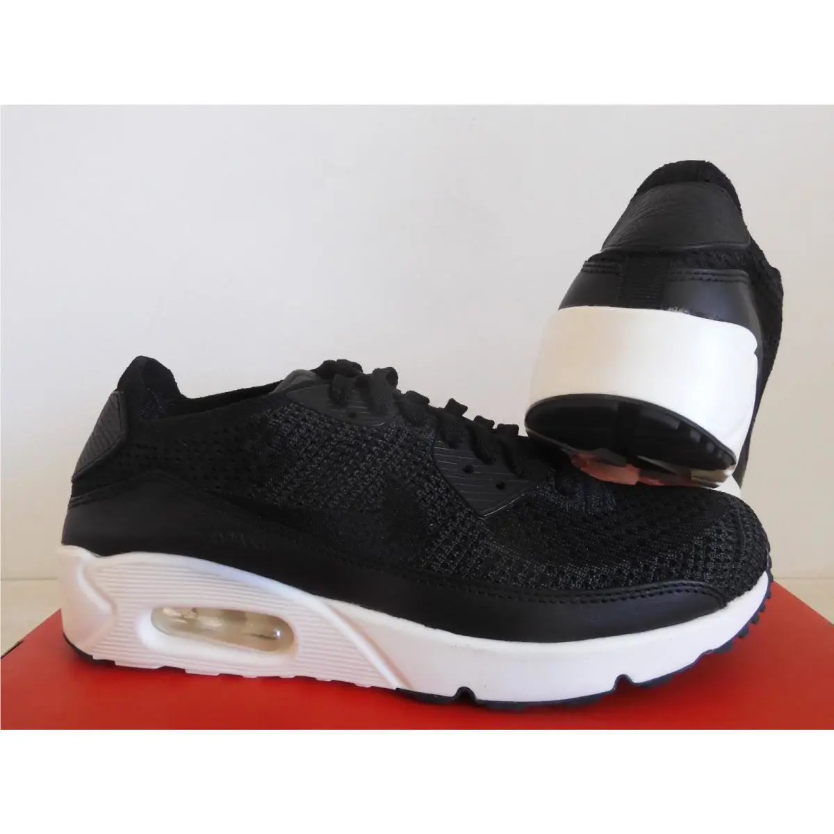 Nike shoes - Nike Air Max 90 Ultra 2.0 Flyknit - 876320-001 - Black (UPC: 884776563101) 1