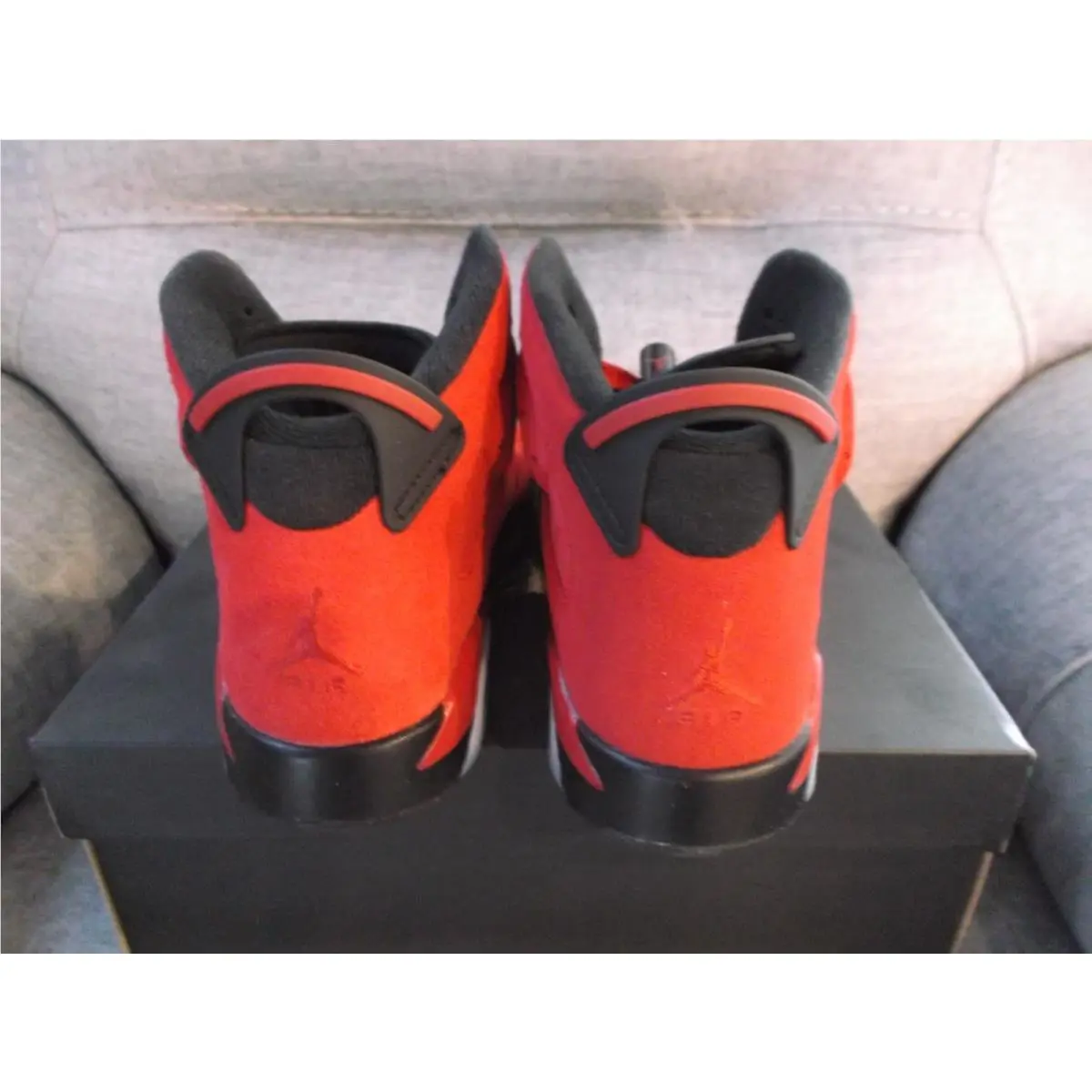 Nike shoes - Air Jordan 6 - Air - 384665-600 - Red (UPC: 196604416757) 1